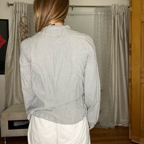 Grey button down - Picture 2 of 3